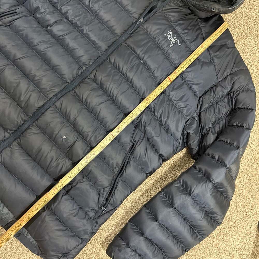 Arc’teryx Cerium LT Hoody Jacket Mens XXL Black Down Ultralight Hooded - Picture 5 of 10
